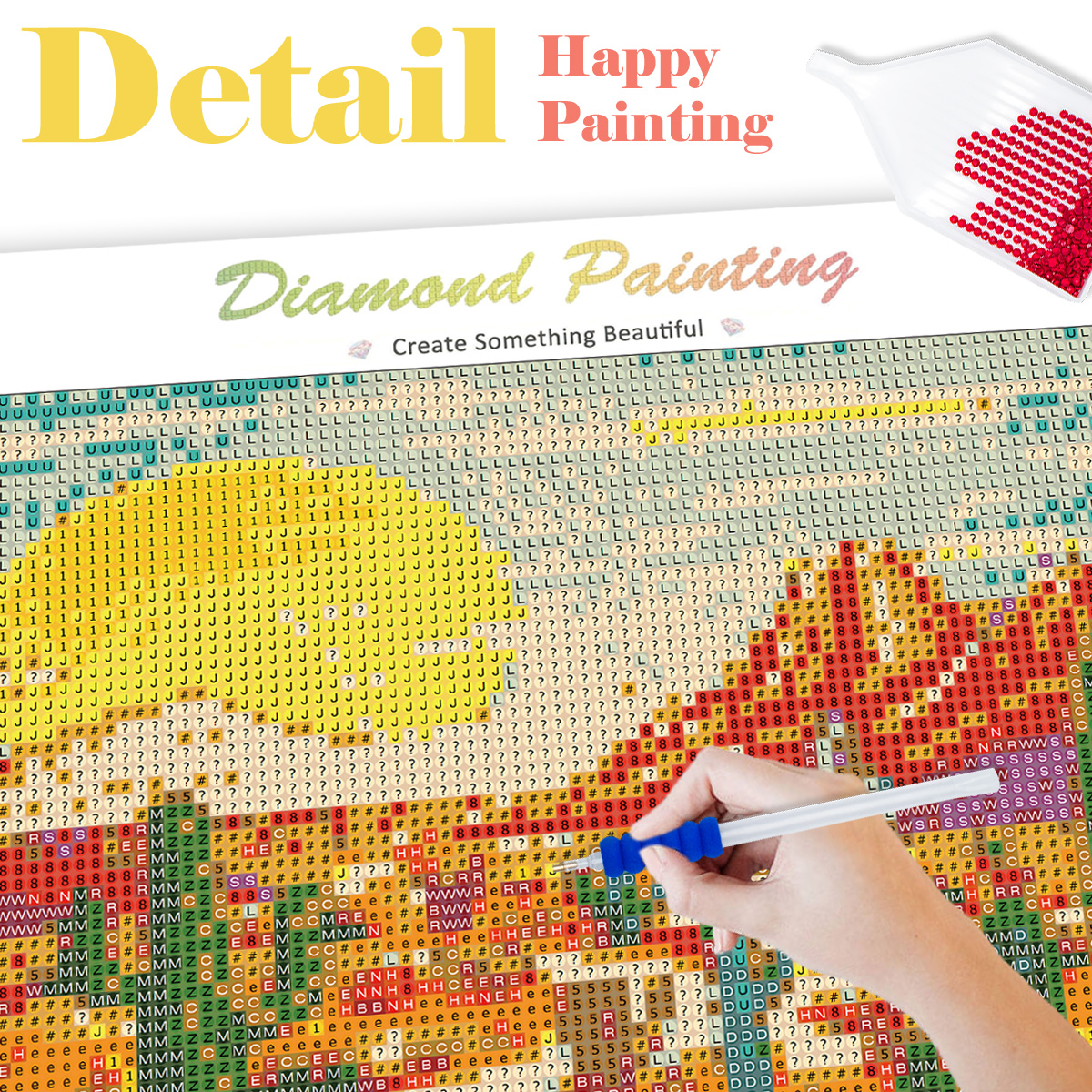 RUOPOTY 5D DIY Diamond Art Pai - Resin Art Wallpaper 리뷰 및 가격