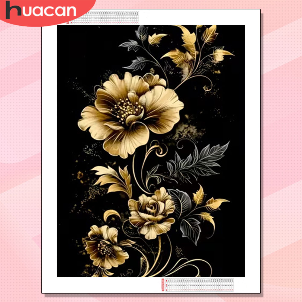 HUACAN Diamond Painting Flower - Resin Art Wallpaper 리뷰 및 가격