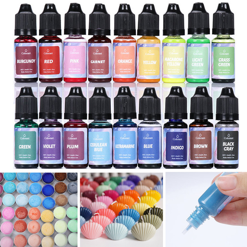 24 Colors Resin Pigments Candl - Resin Dye Opaque 리뷰 및 가격
