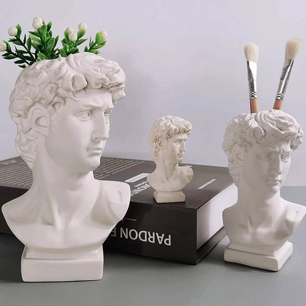 Creative Statue Pen Holder Scu - Resin Art Materials 리뷰 및 가격