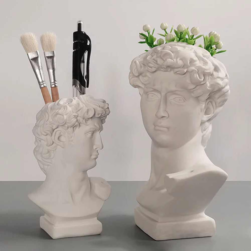Creative Statue Pen Holder Scu - Resin Art Materials 리뷰 및 가격