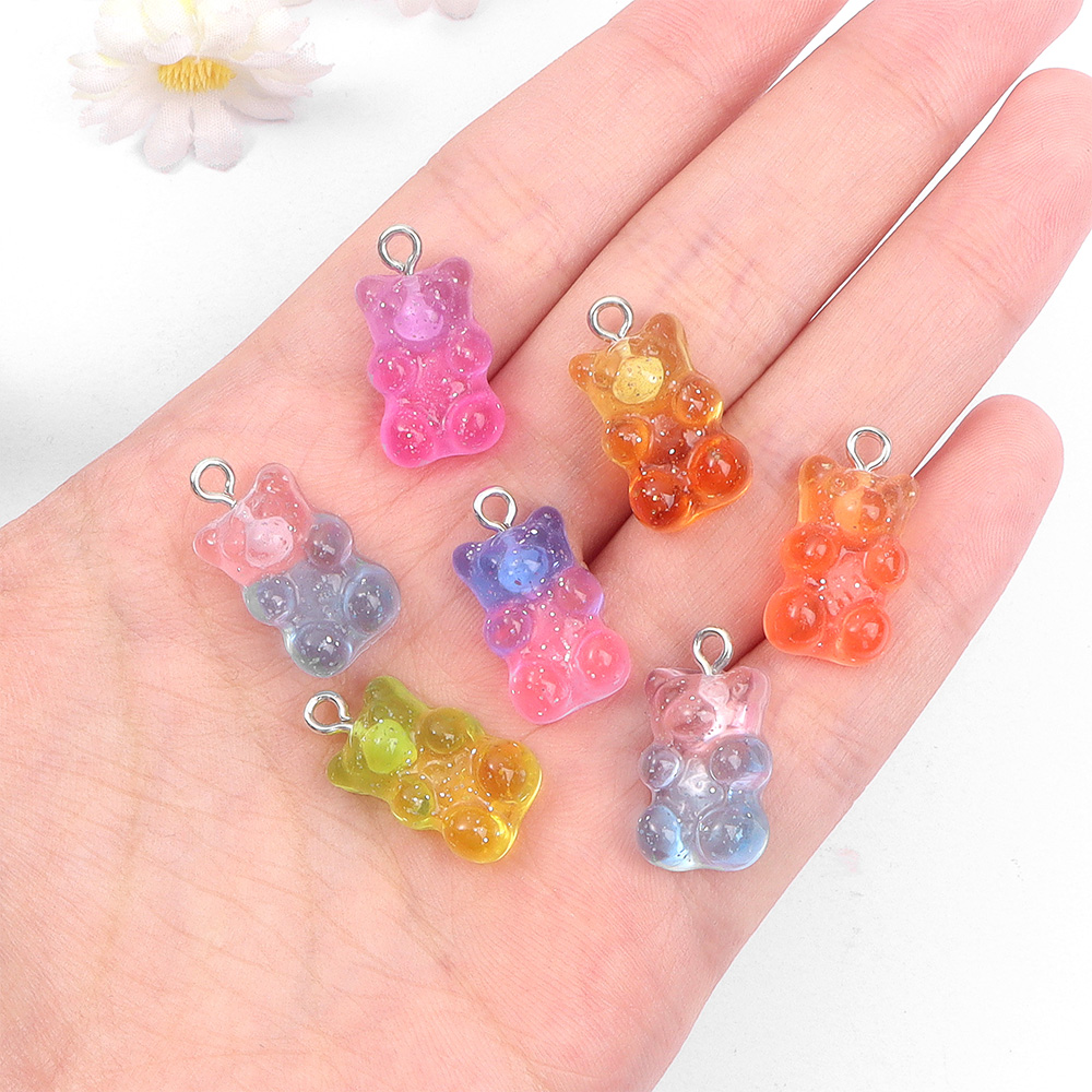 60pcs Dual Color Resin Bear Sh - Resin Art Materials 리뷰 및 가격