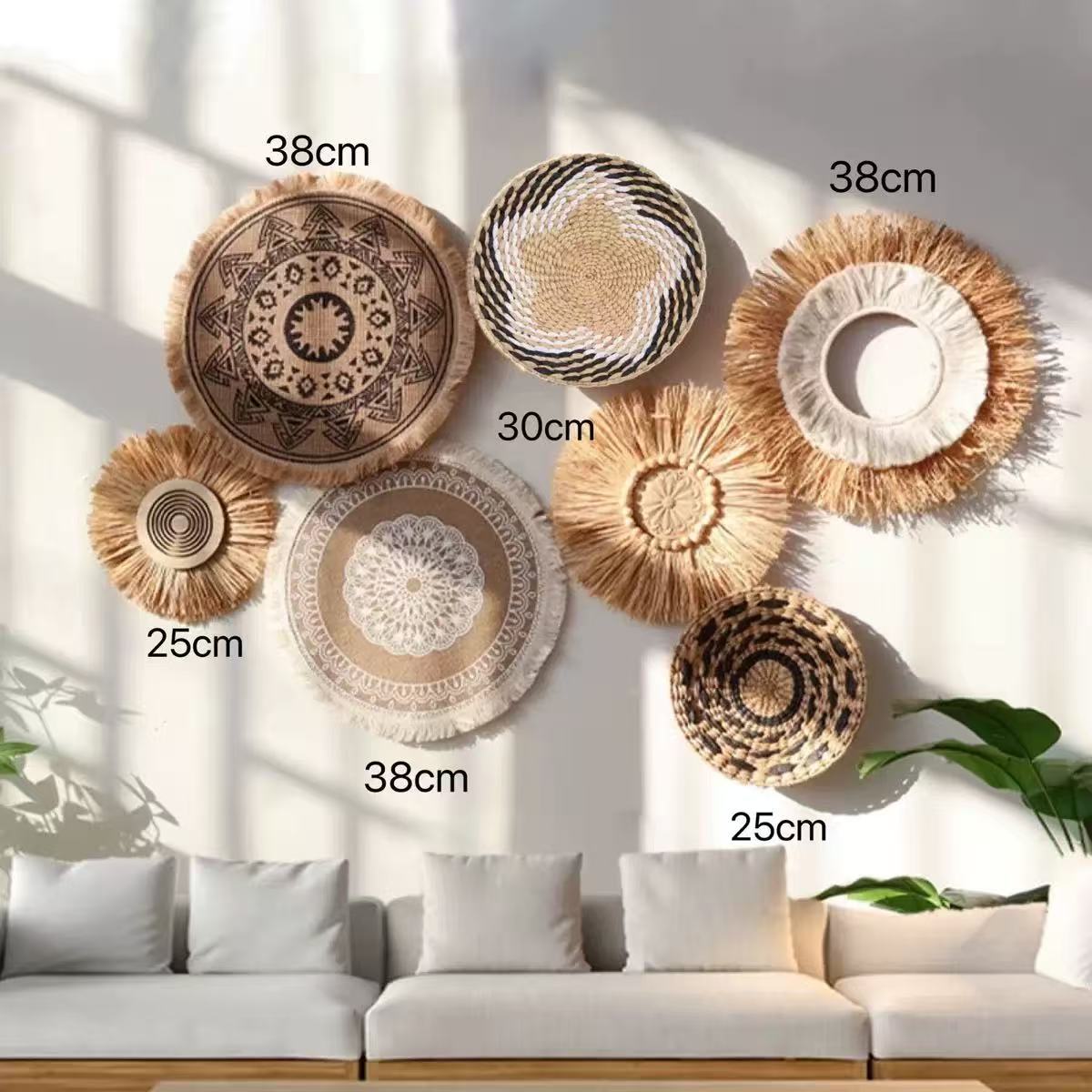 Boho Straw Wall Decor Grass We - Resin Art Hanging 리뷰 및 가격