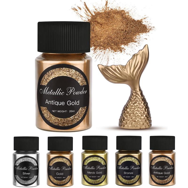 20 Ml Shimmer Metallic Gold Si - Resin Dye Opaque 리뷰 및 가격