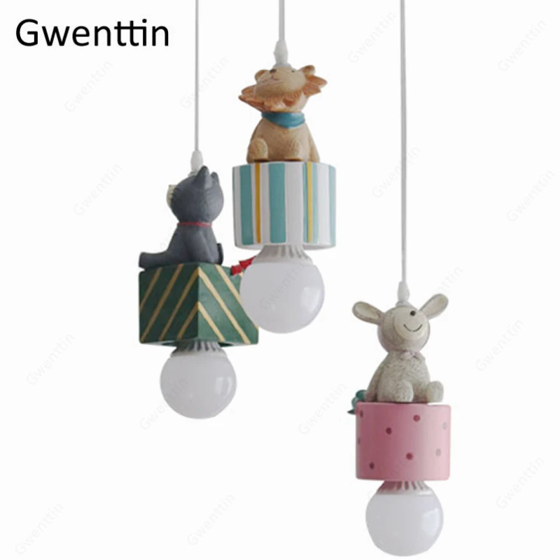Animal Pendant Lamp Rabbit Lio - Resin Art Hanging 리뷰 및 가격