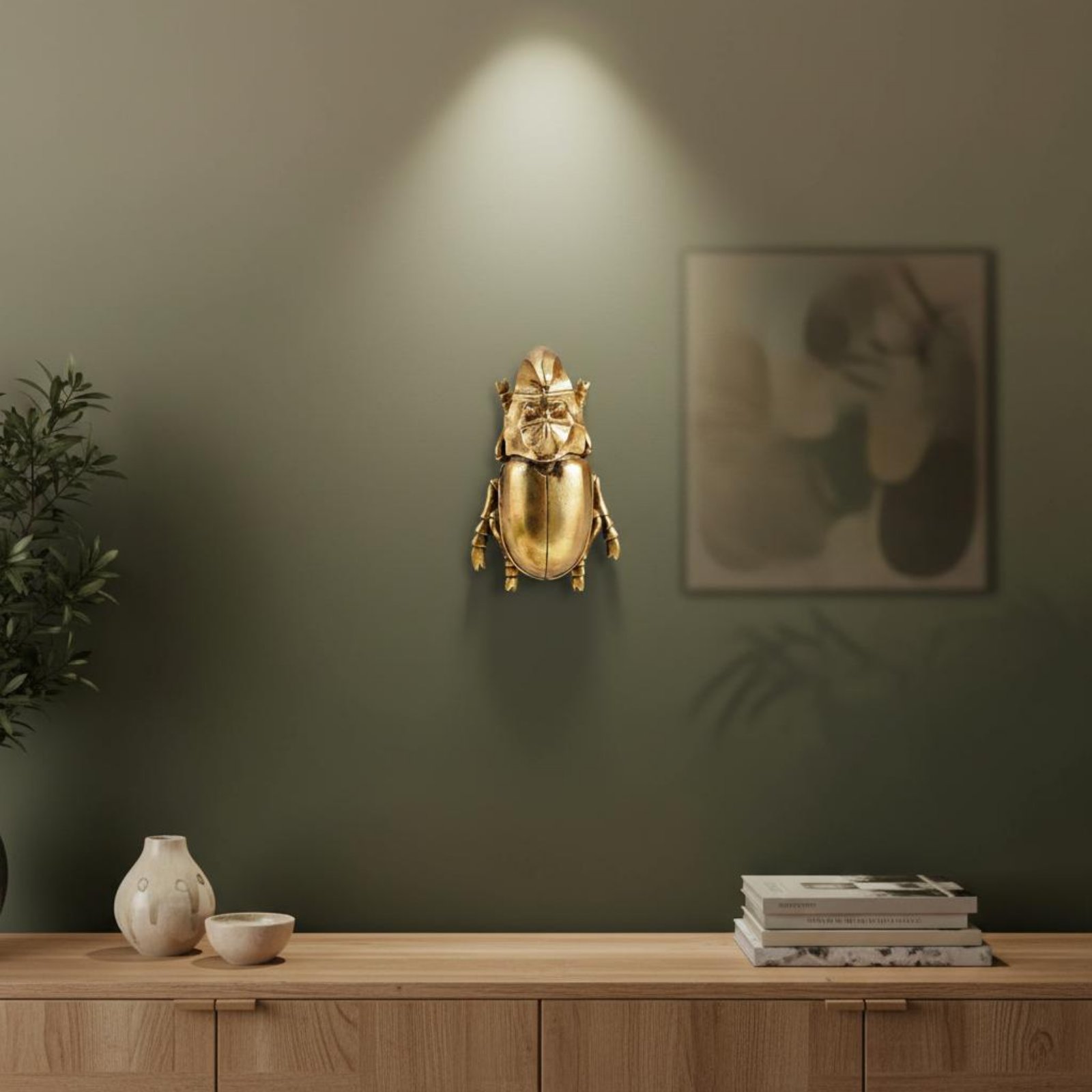Rhinoceros Beetle Wall Hanging - Resin Art Hanging 리뷰 및 가격