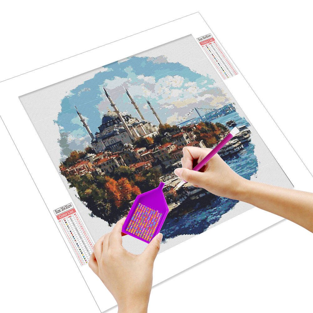 Huacan DIY Diamond Painting Ki - Resin Art Wallpaper 리뷰 및 가격