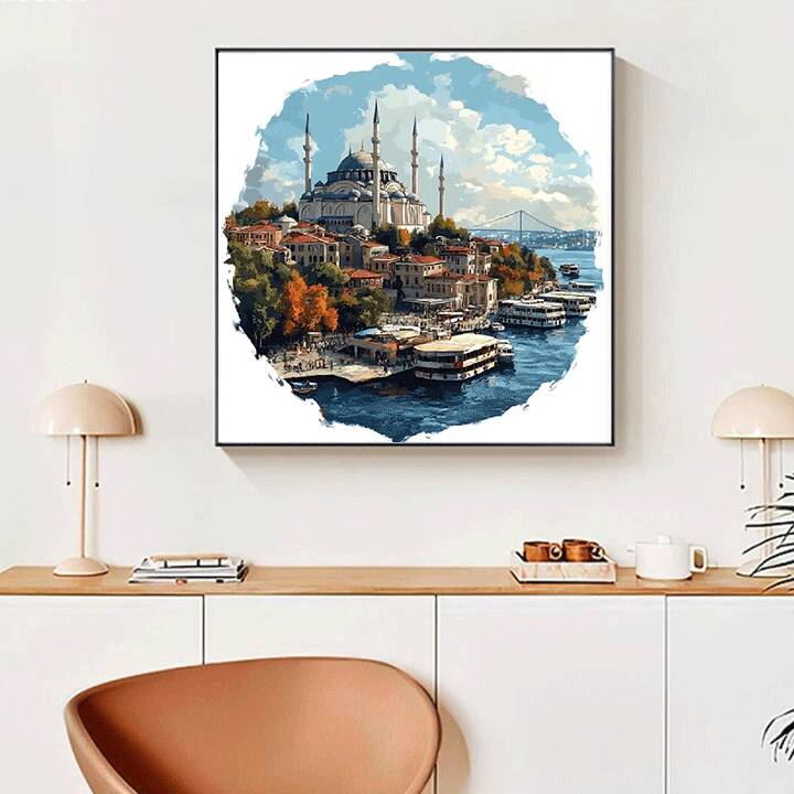 Huacan DIY Diamond Painting Ki - Resin Art Wallpaper 리뷰 및 가격