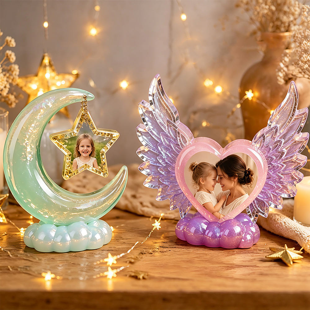 S0308 Heart Shaped Photo Frame - Resin Art Design 리뷰 및 가격