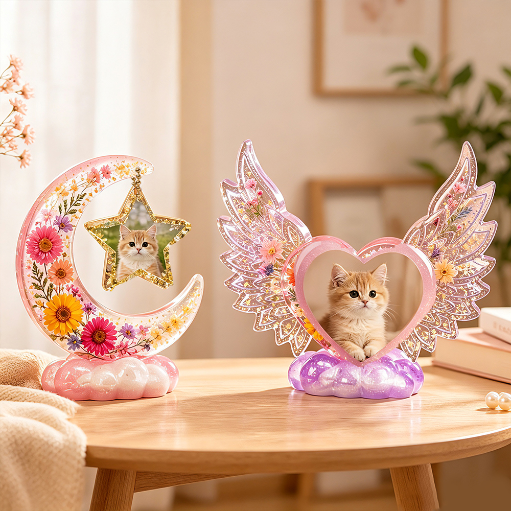 S0308 Heart Shaped Photo Frame - Resin Art Design 리뷰 및 가격