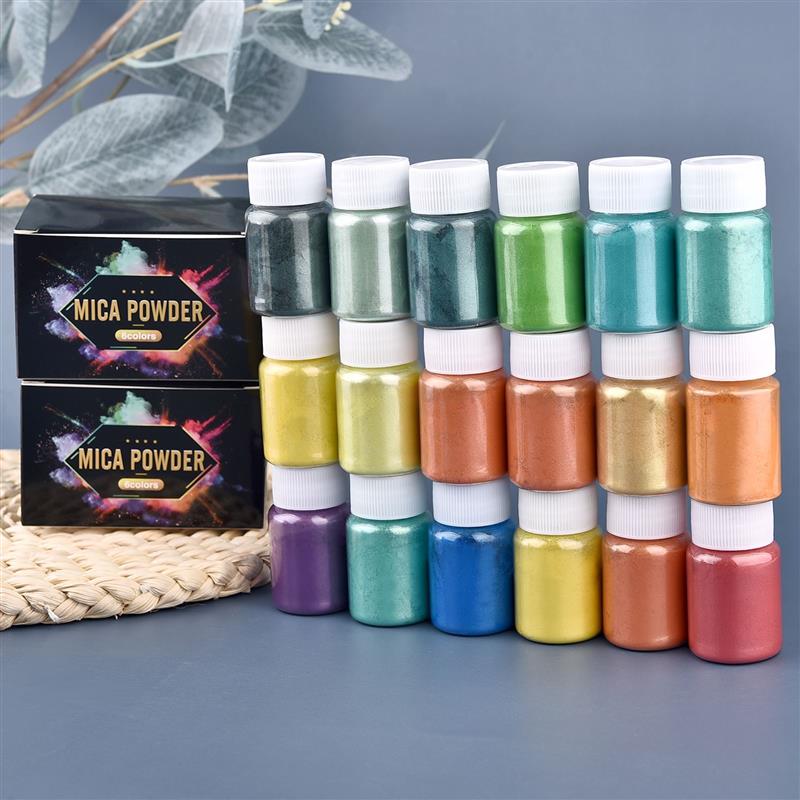 6 Pcs-Set Epoxy Resin Dye Mica - Resin Dye Opaque 리뷰 및 가격
