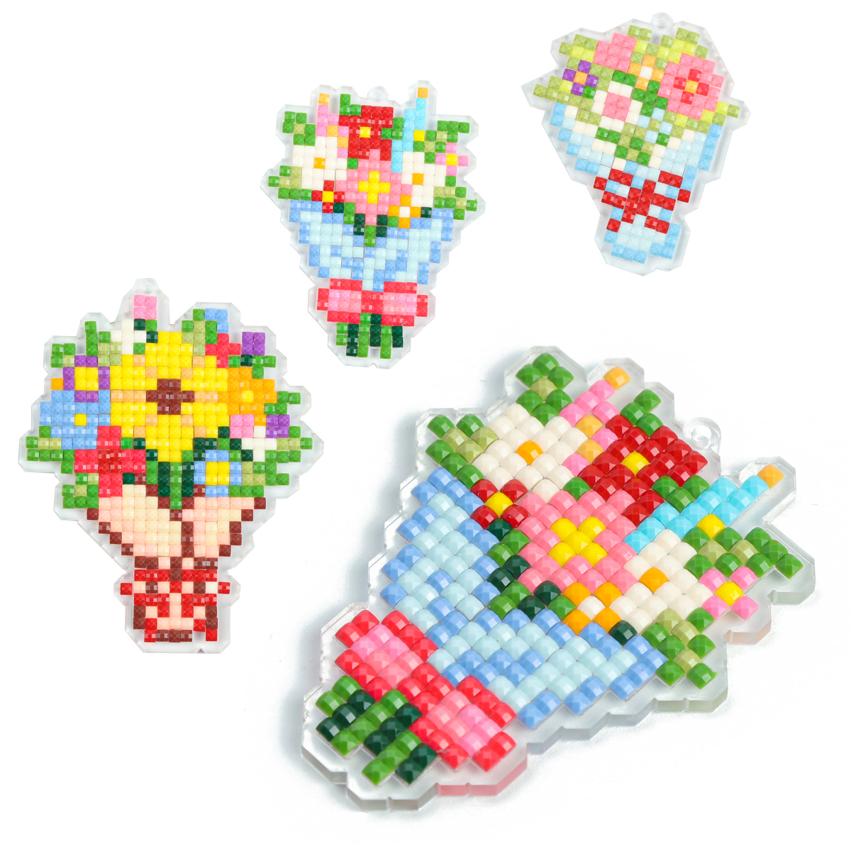 FOREVER YOUNG 3PCS Bouquet Acr - Resin Art Painting 리뷰 및 가격