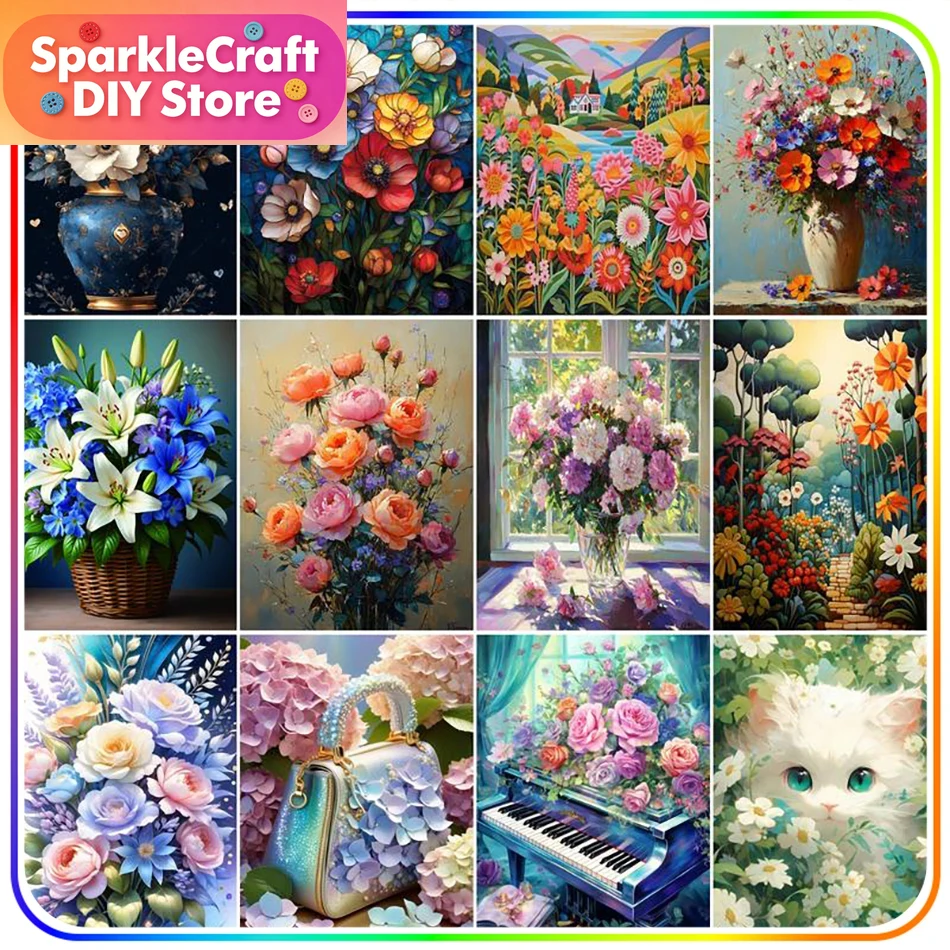 1pc frameless  Diamond Paintin - Resin Art Design 리뷰 및 가격
