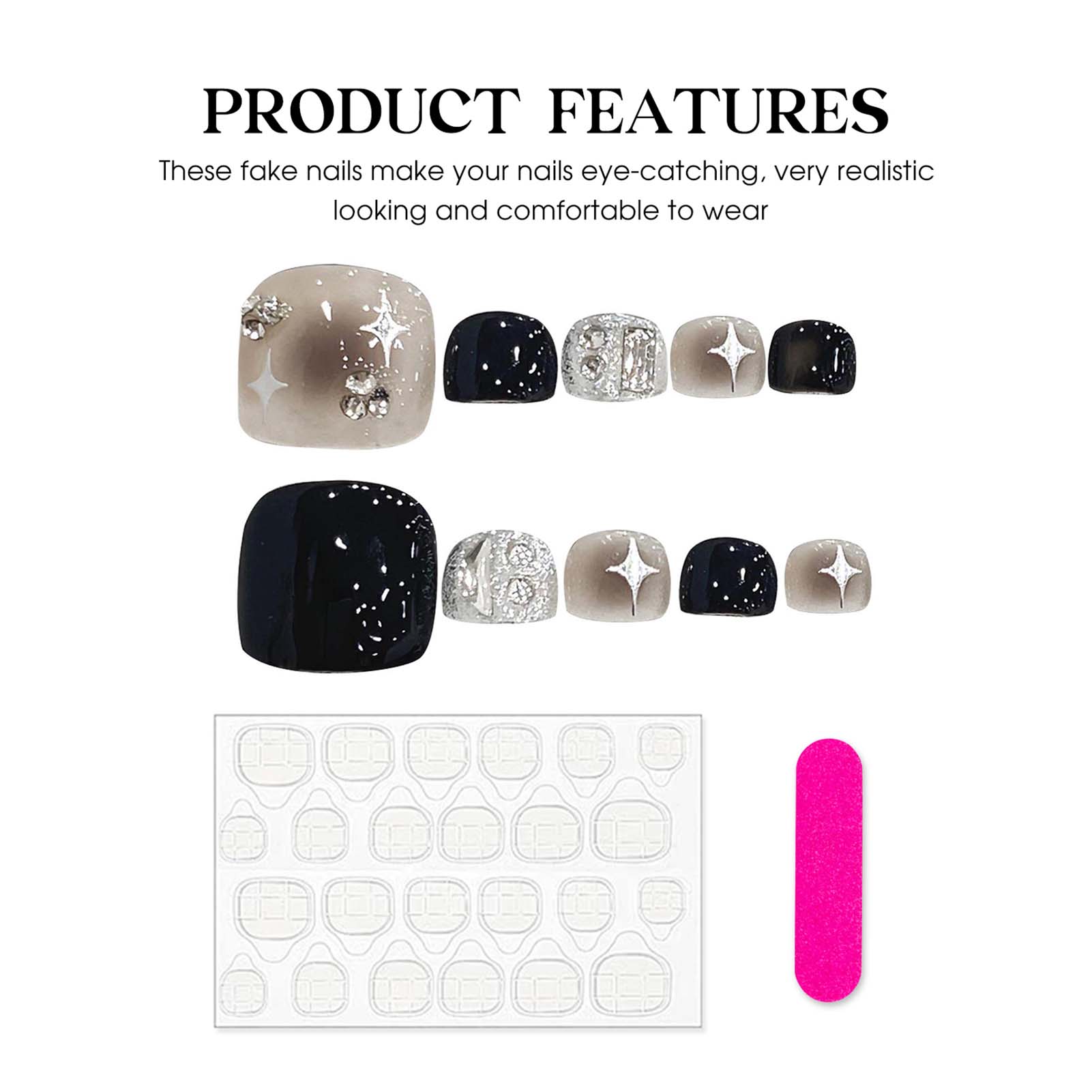 10pcs Glossy Square Fake Toena - Resin Art Materials 리뷰 및 가격
