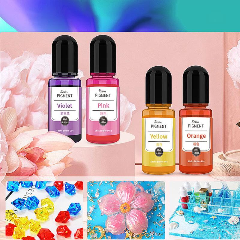 24 Color Art Ink Alcohol Resin - Resin Dye Opaque 리뷰 및 가격